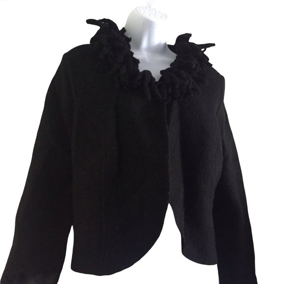 TRIBAL Boiled Wool Jacket Sz Large - Picture 2 of 8